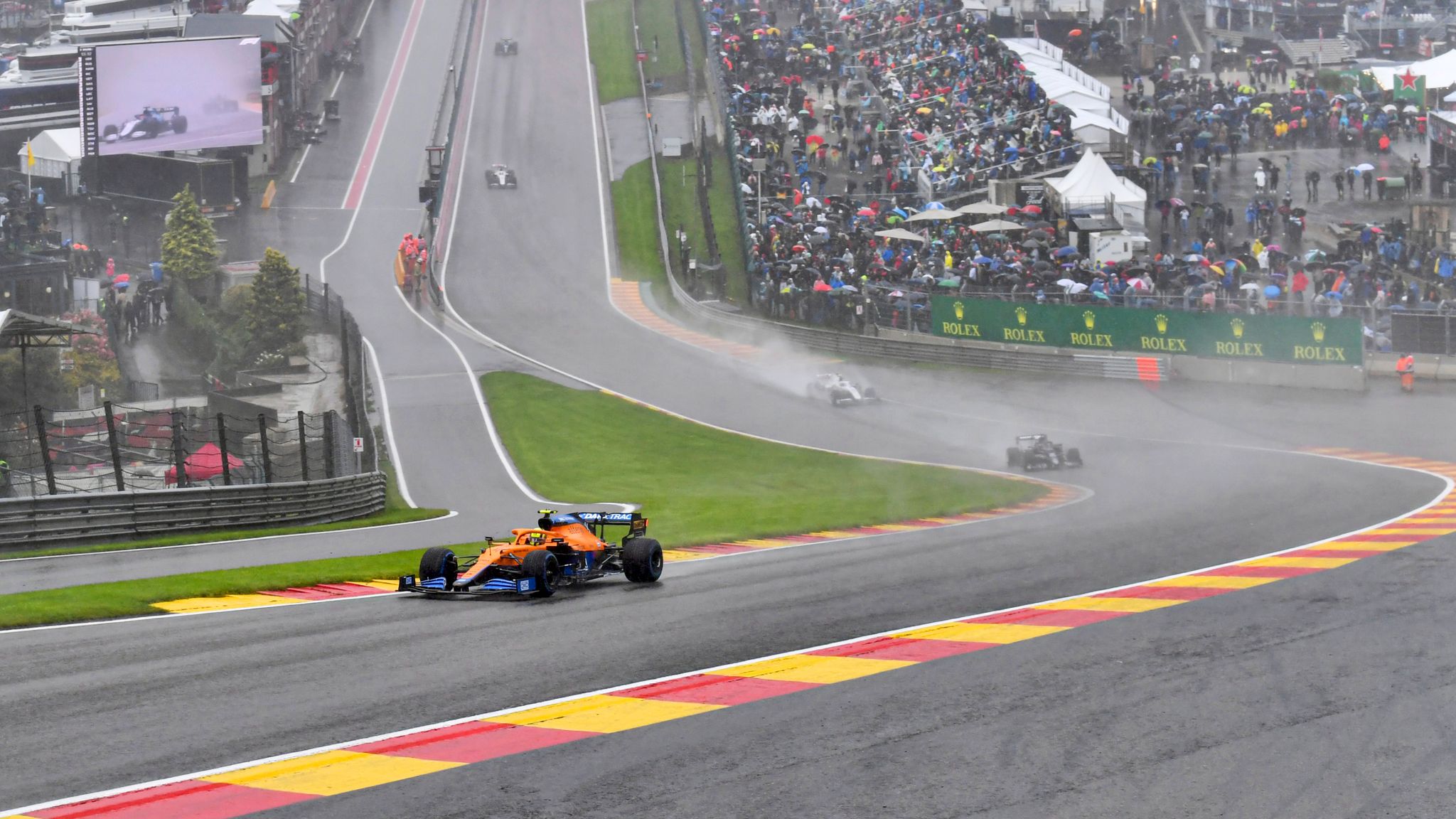 Belgian GP George Russell, Max Verstappen, Fernando Alonso and Charles Leclerc on Spa-Francorchamps safety F1 News