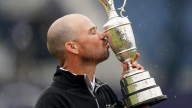 Brian Harman is the defending champion at The Open after his six-shot win at Royal Liverpool in July