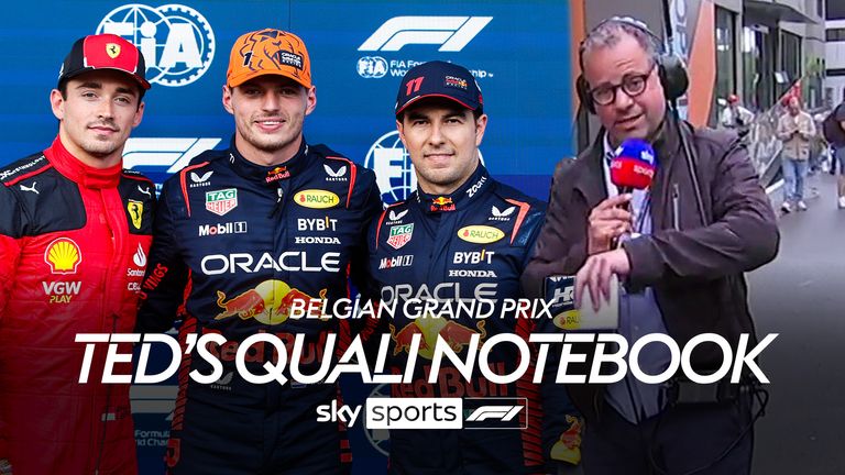 Ted Kravitz is in the paddock as he reviews all the biggest stories from qualifying at the 2023 Belgian Grand Prix.