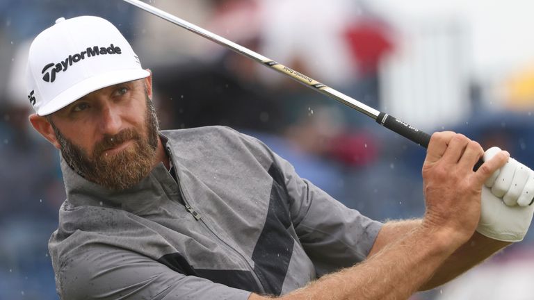 Will Dustin Johnson move three-quarters of the way to the career Grand Slam with victory at The Open?