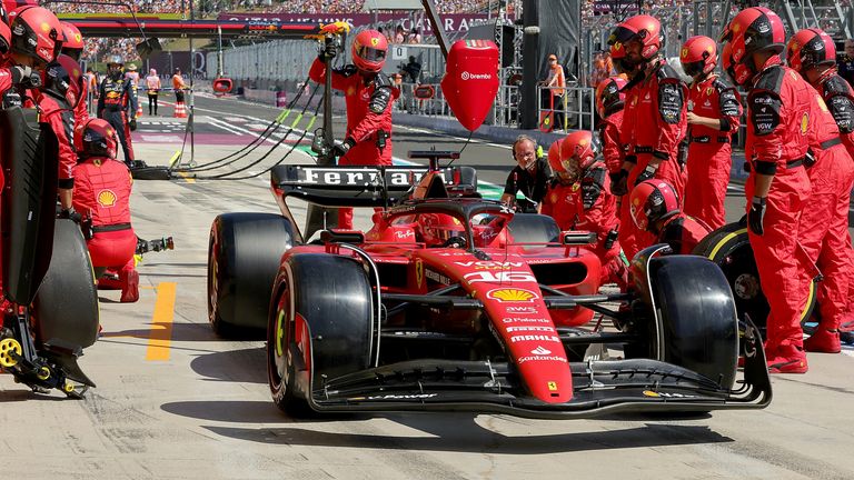 Charles Leclerc's slow first pit stop put him on the backfoot for the remainder of the Hungarian Grand Prix