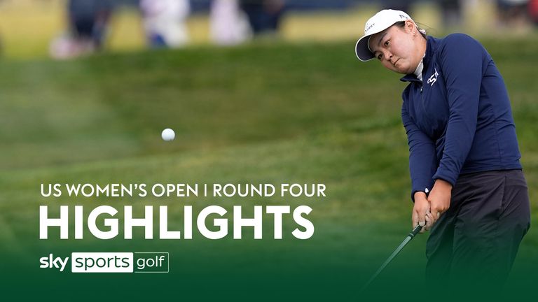 Highlights from Round Four of the US Women's Open at Pebble Beach.