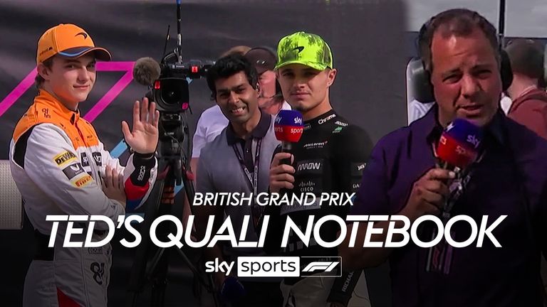 Ted Kravitz dari Sky F1 melihat kembali semua poin pembicaraan besar dari kualifikasi untuk Grand Prix Inggris.