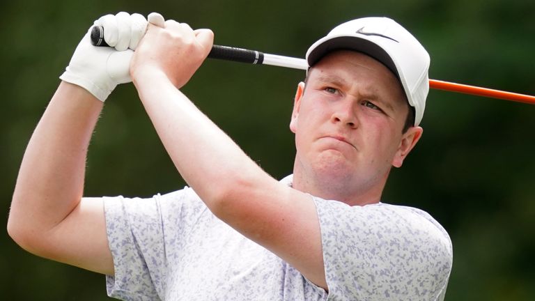 Robert MacIntyre narrowly missed out on victory at the Made in HimmerLand on Sunday