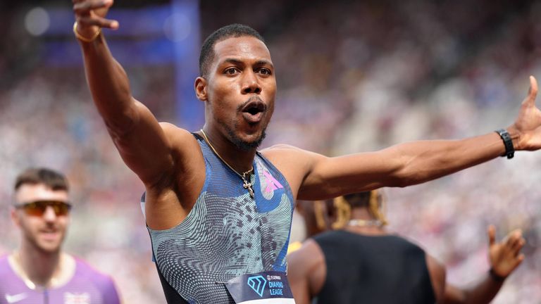 Zharnel Hughes set a new British record for the 100m when he ran 9.83 seconds in New York earlier this summer