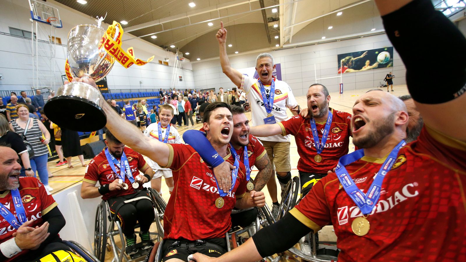 Catalans Dragons 66-20 Leeds Rhinos: French side clinch Wheelchair Challenge Cup final victory | Rugby League News Catalans Dragons 66-20 Leeds Rhinos: French side clinch Wheelchair Challenge Cup final victory | Rugby League News