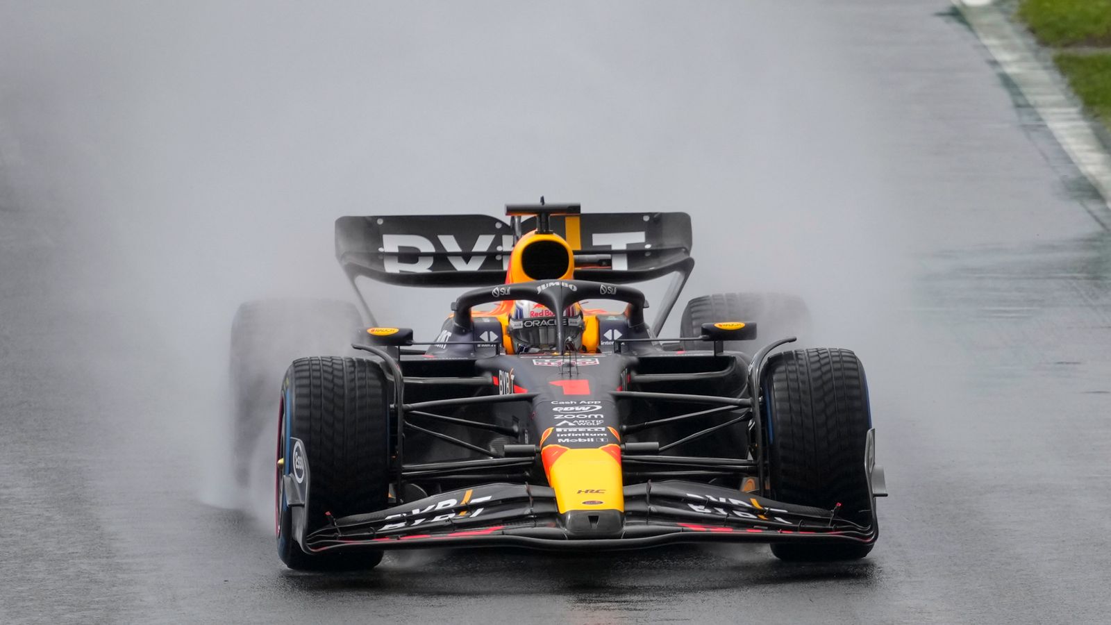 Dutch GP: Max Verstappen tops chaotic moist remaining follow from George Russell after three pink flags