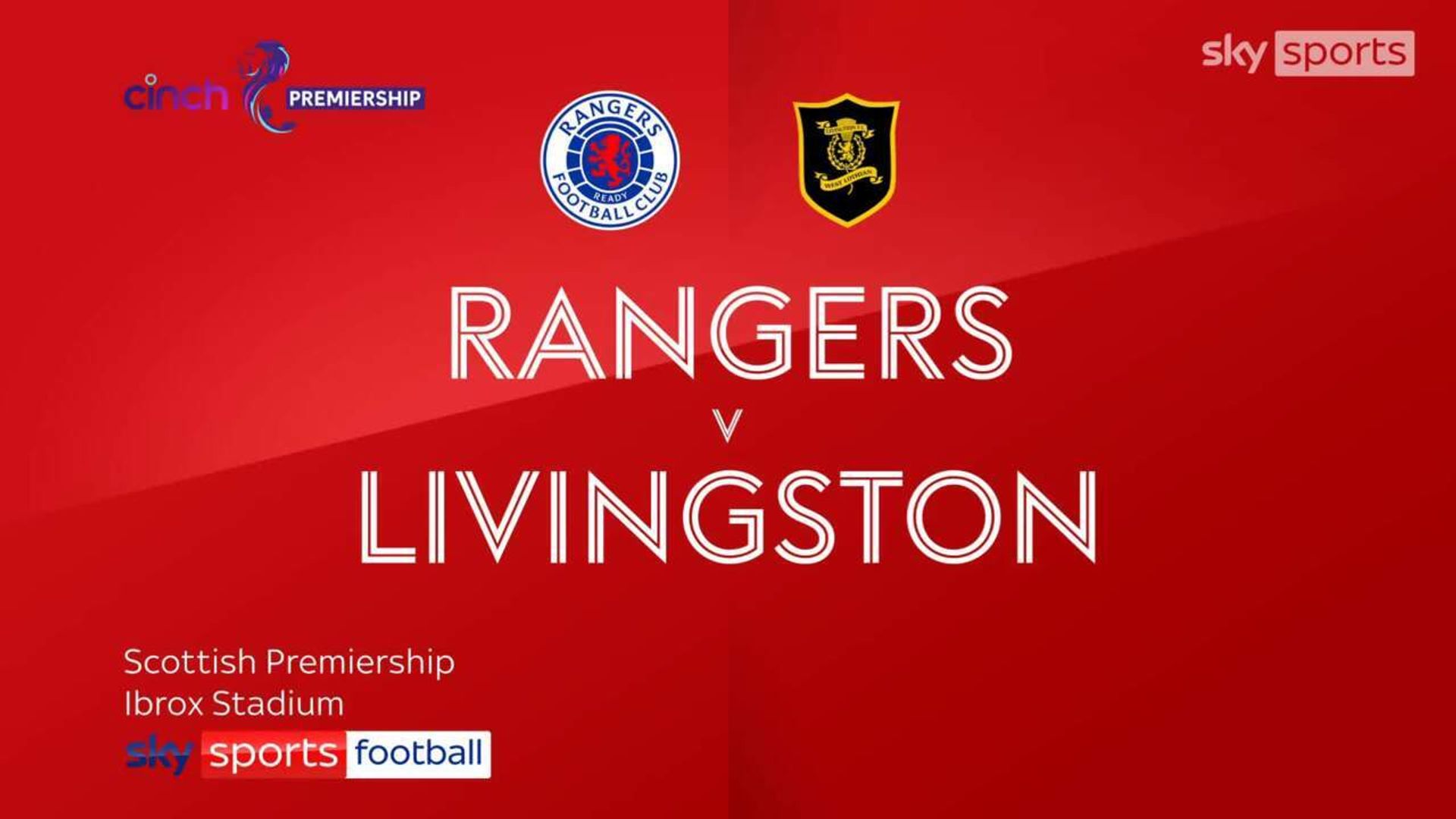 Rangers 4-0 Livingston