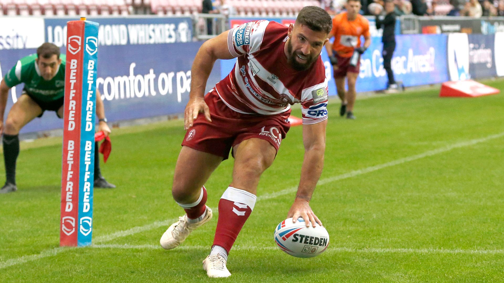 'Flawless' Miski earns plaudits after four tries in Wigan's win over Hull KR