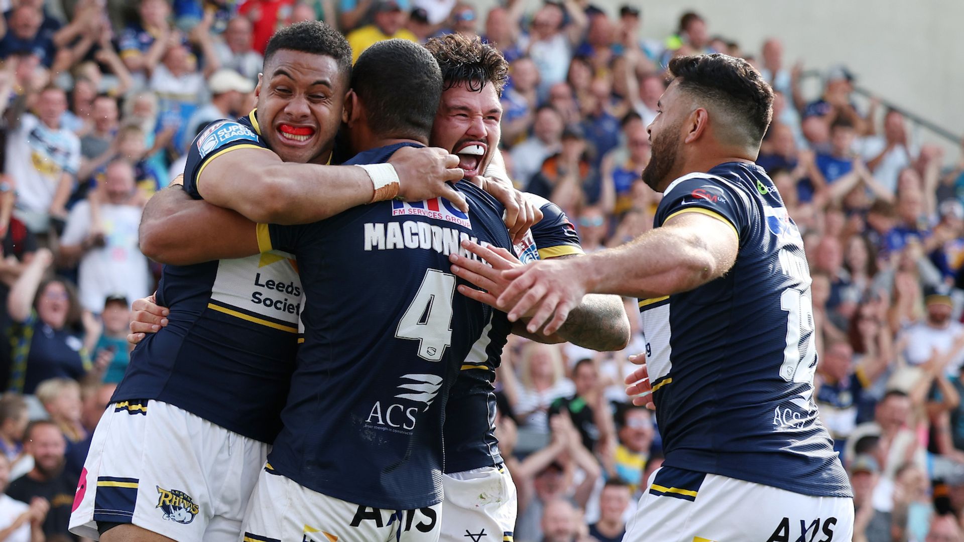 Leeds reignite Super League play-off push with comeback win vs Wolves