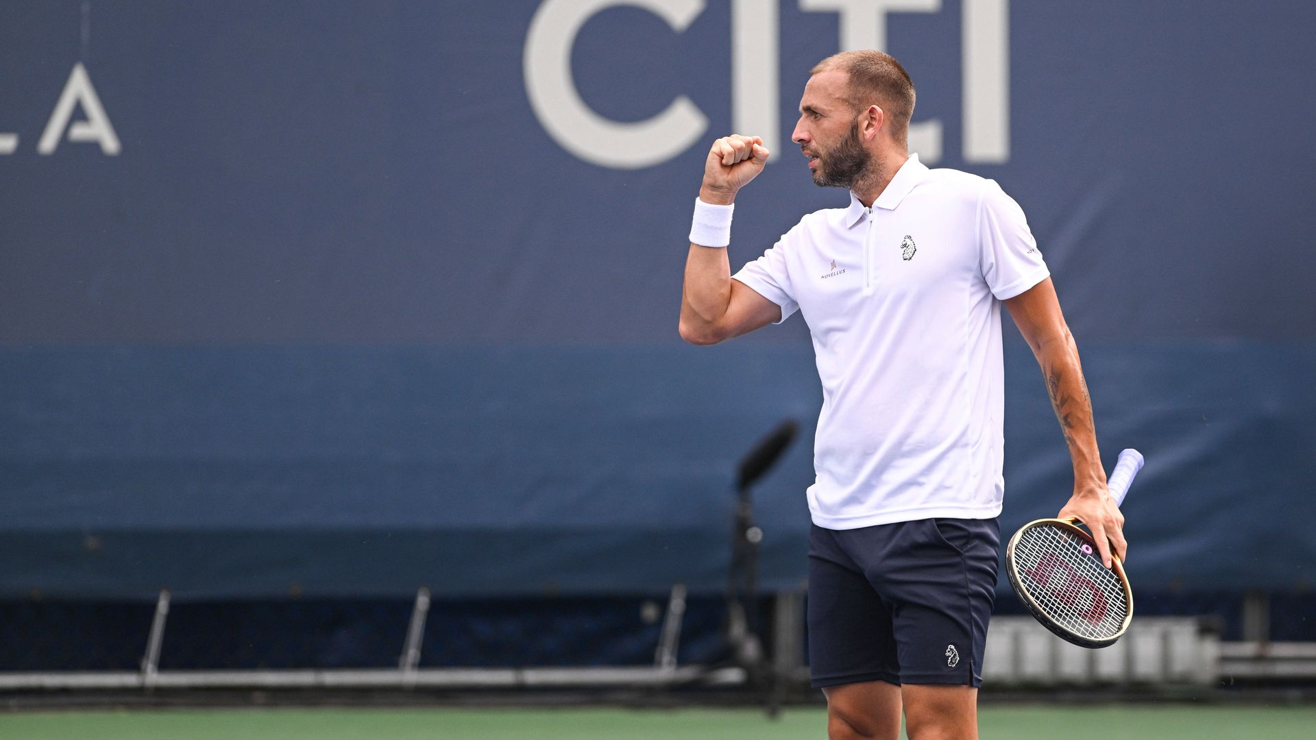 Britain's Evans beats Dimitrov to reach Washington Open final