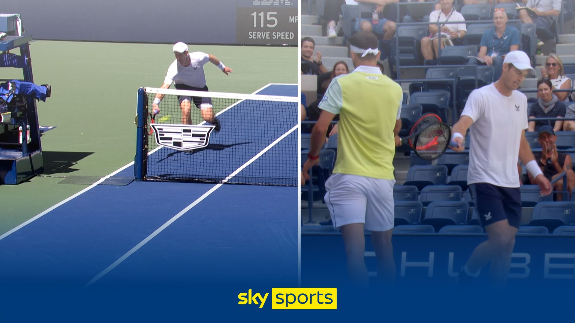 'That's why you come to the US open!' | Murray pulls off incredible winner