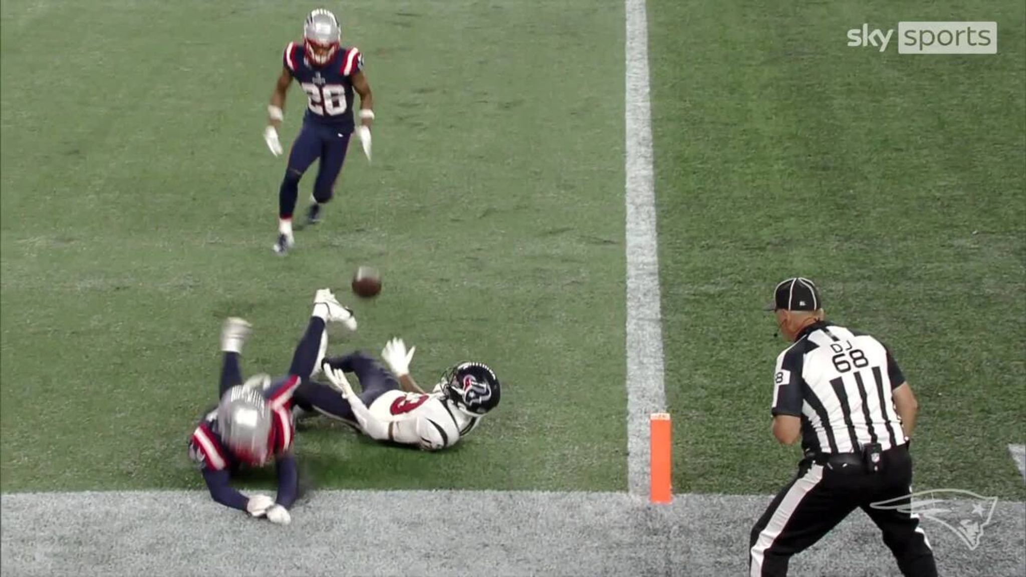 Texans rookie baffles Patriots with unbelievable touchdown catch