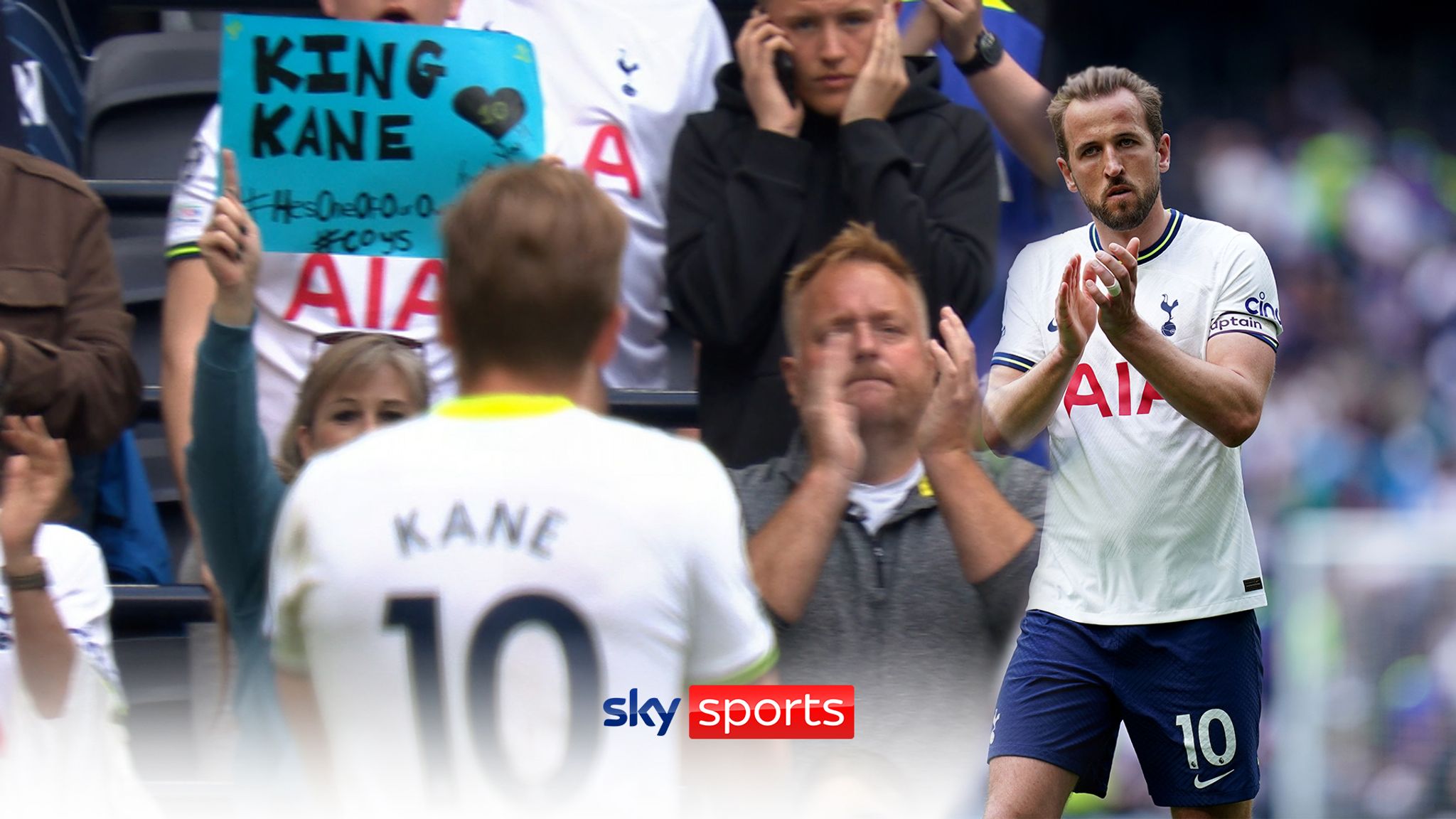 Harry Kane to bid farewell to former Tottenham colleagues