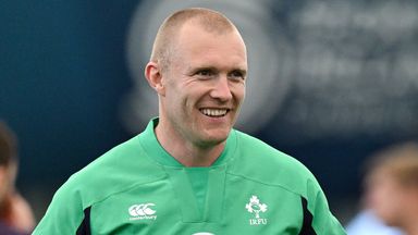 Keith Earls is set to become Ireland's ninth centurion