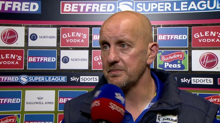 Warrington Wolves interim head coach Gary Chambers felt the team 'worked hard' and backed them to turn things around.