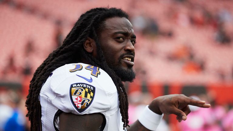 Alex Collins played for the Baltimore Ravens and Seattle Seahawks during his six NFL seasons from 2016-2021