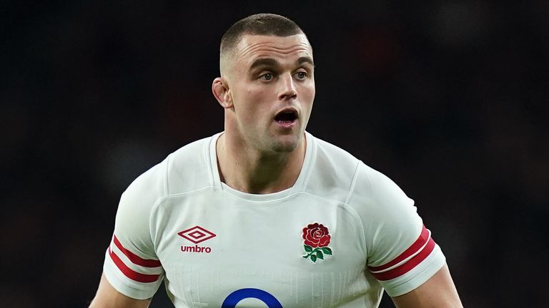 Ben Earl will start at No 8 for England
