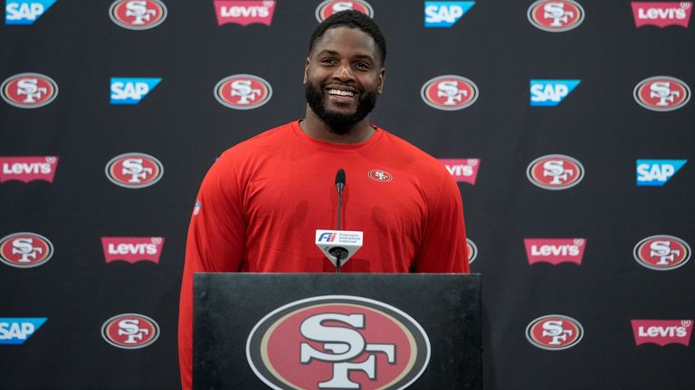 Star defensive tackle Javon Hargrave joined the NFC rival San Francisco 49ers