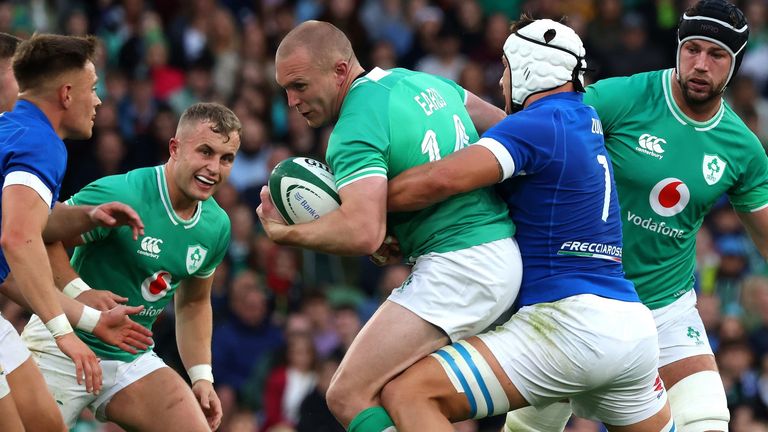 Earls made his international return against Italy earlier this month