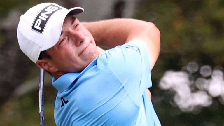 Viktor Hovland will play alongside Tommy Fleetwood in the penultimate group on Saturday