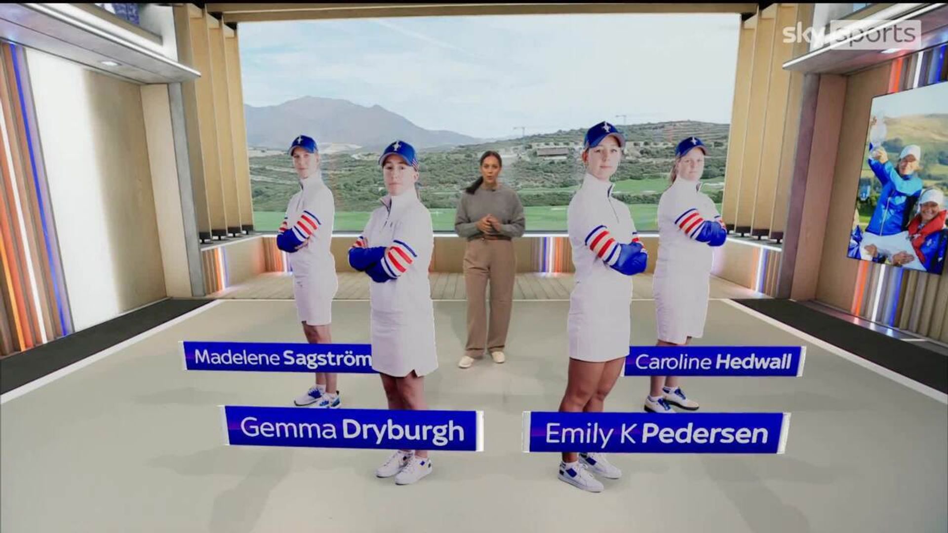 Who's competing for Team Europe at the Solheim Cup?