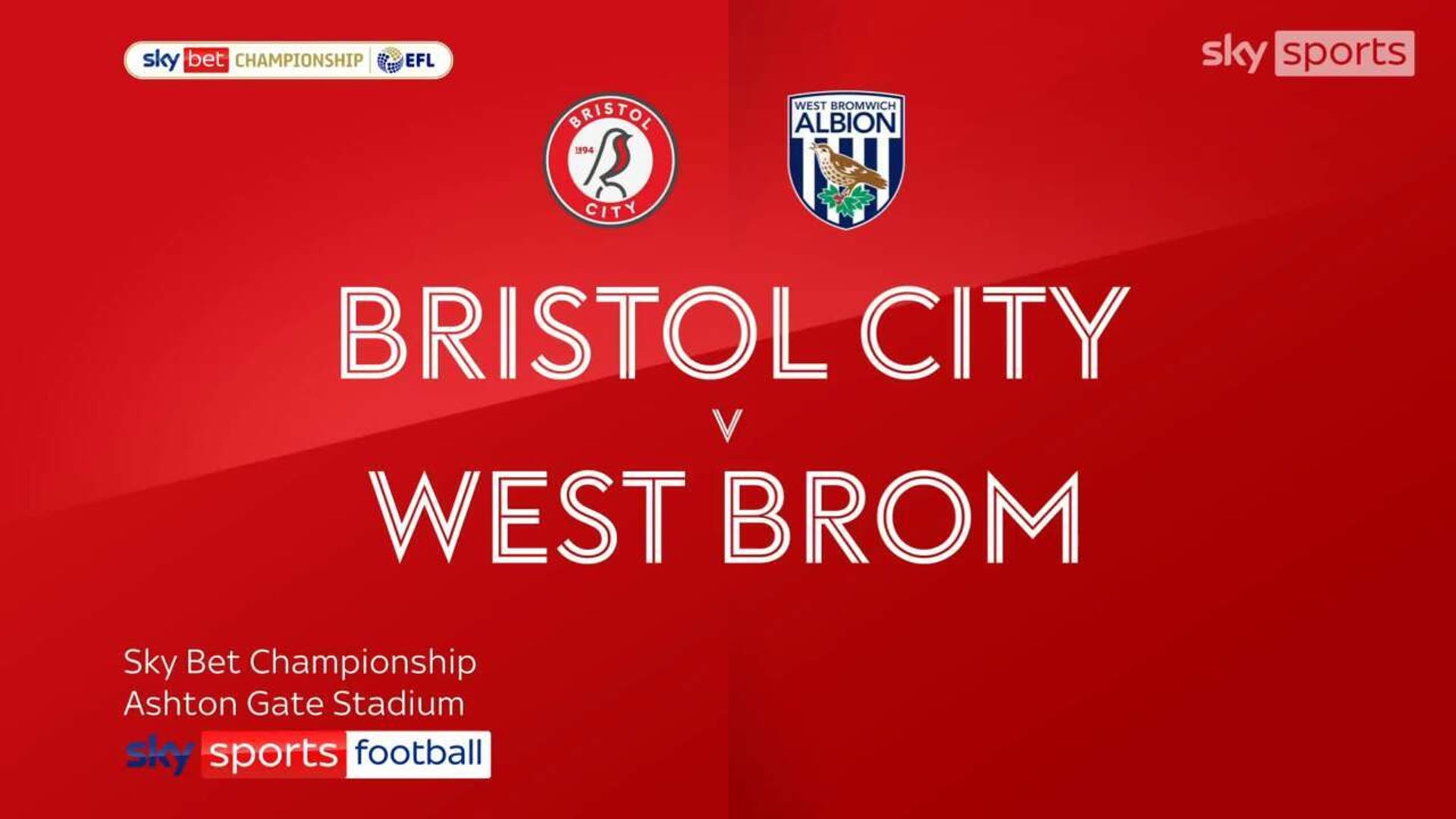 Bristol City 0-0 West Brom