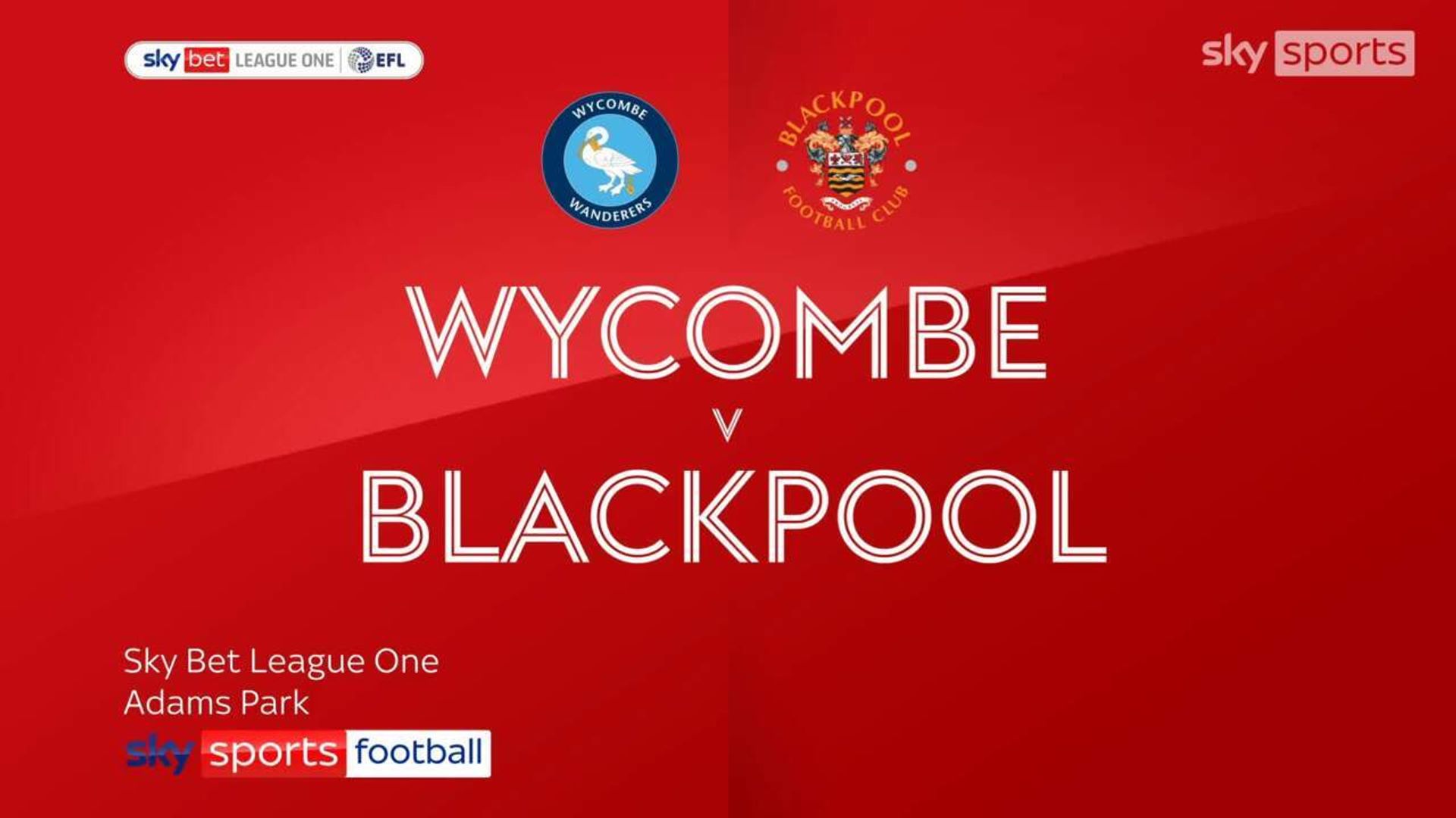 Wycombe 2-0 Blackpool