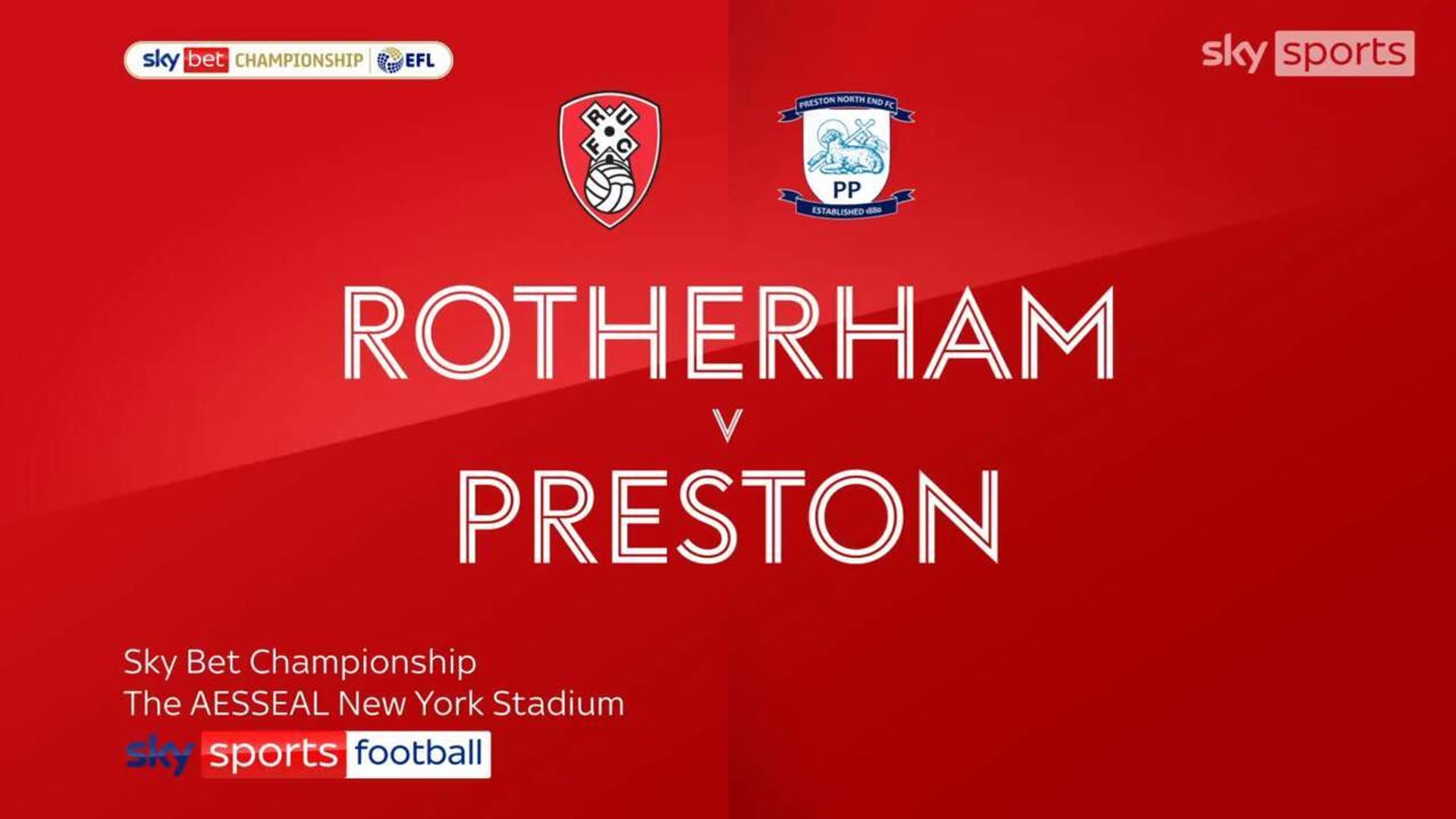 Rotherham 1-1 Preston