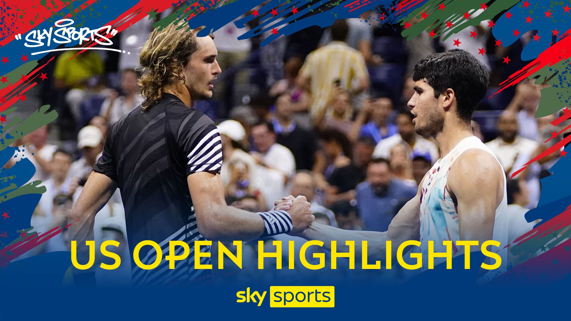 Alcaraz vs Zverev | US Open Highlights