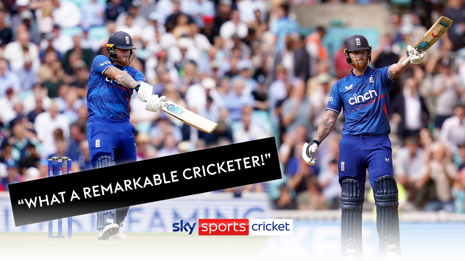 All of Stokes' nine sixes on his way to a new ODI record!