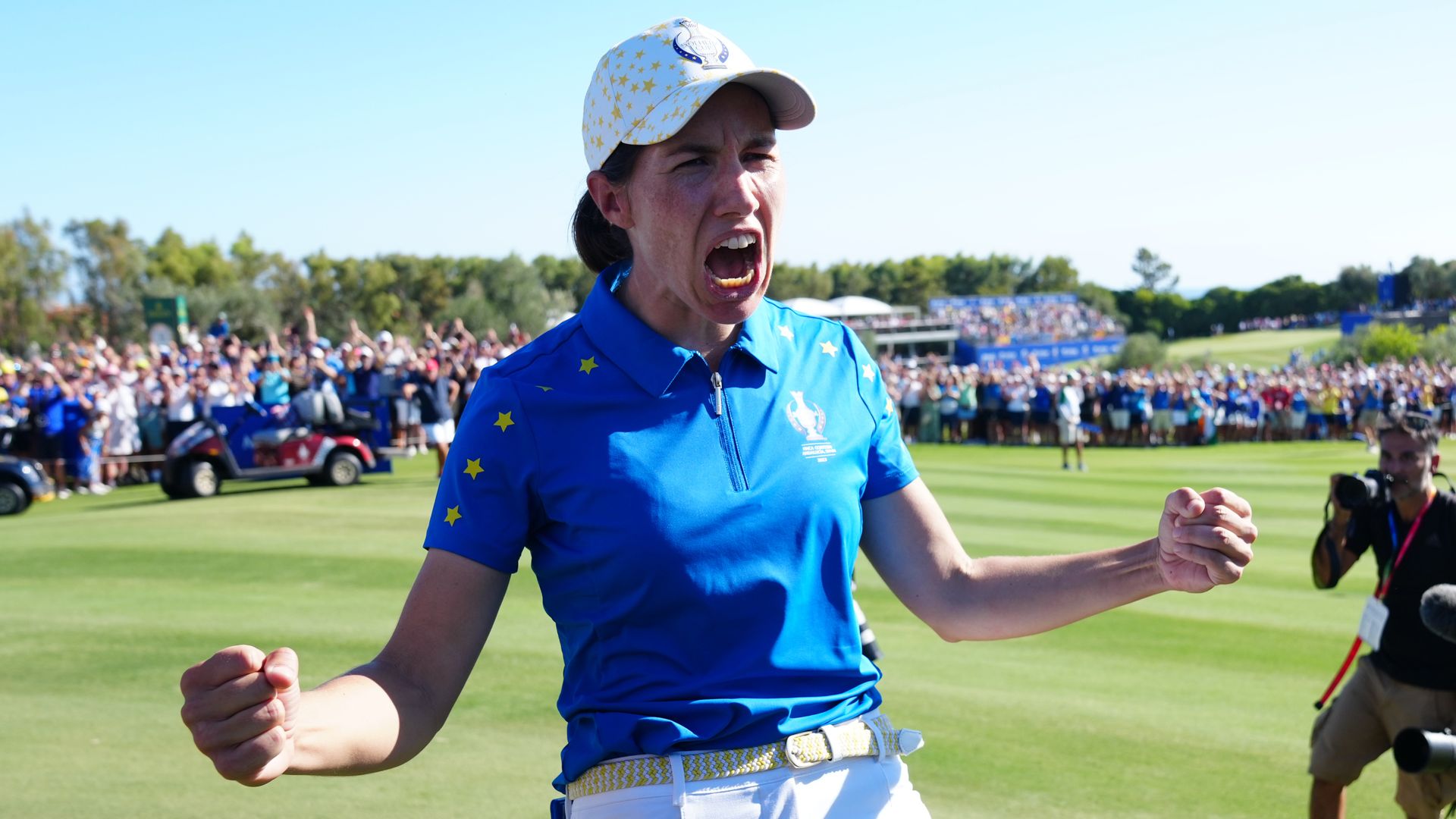 Europe retain Solheim Cup after epic draw with USA