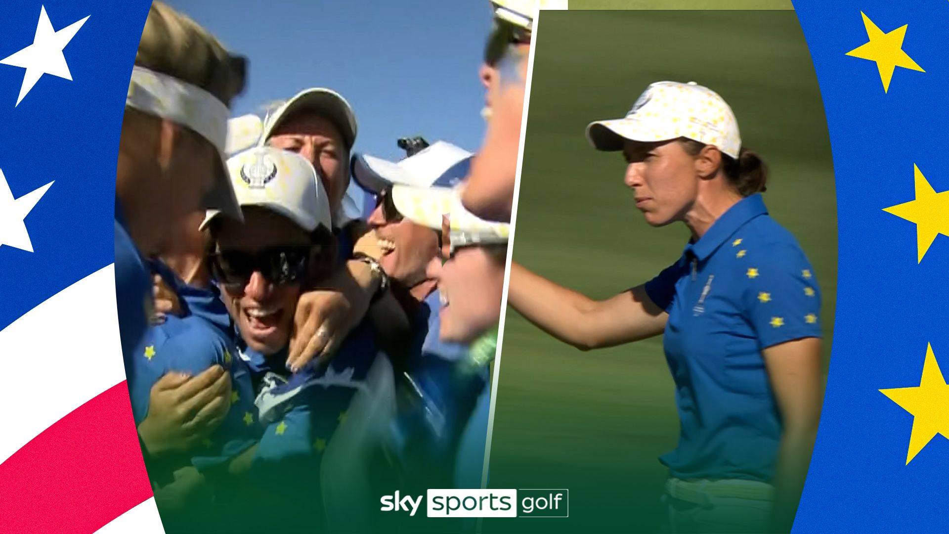 Europe retain Solheim Cup | Superb Ciganda wins vital point!
