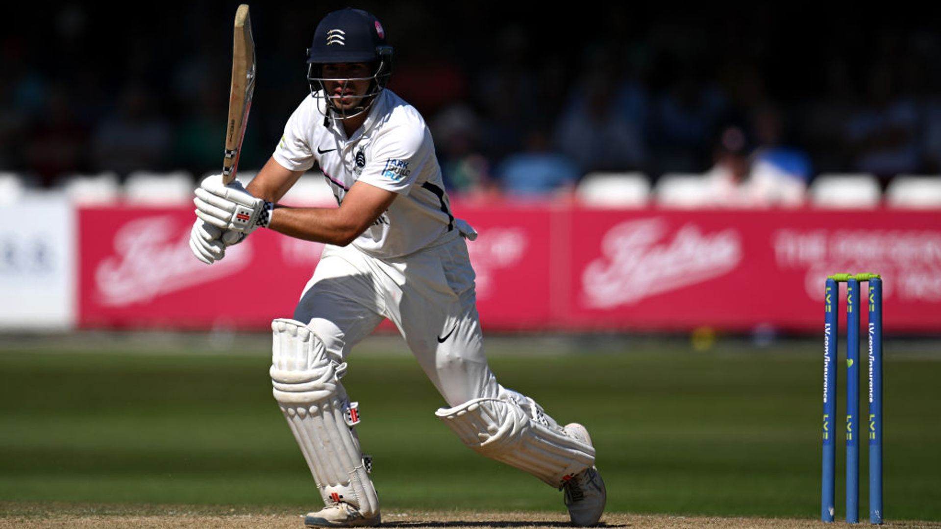 Middlesex relegated after two-wicket defeat by Nottinghamshire