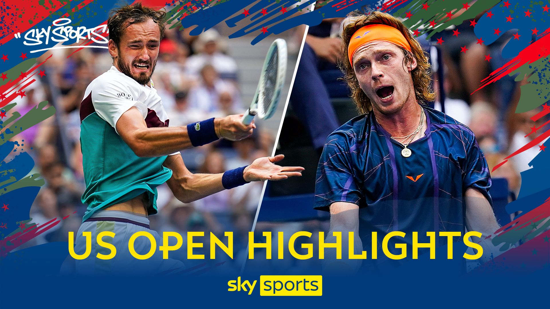 Medvedev vs Rublev | US Open Highlights