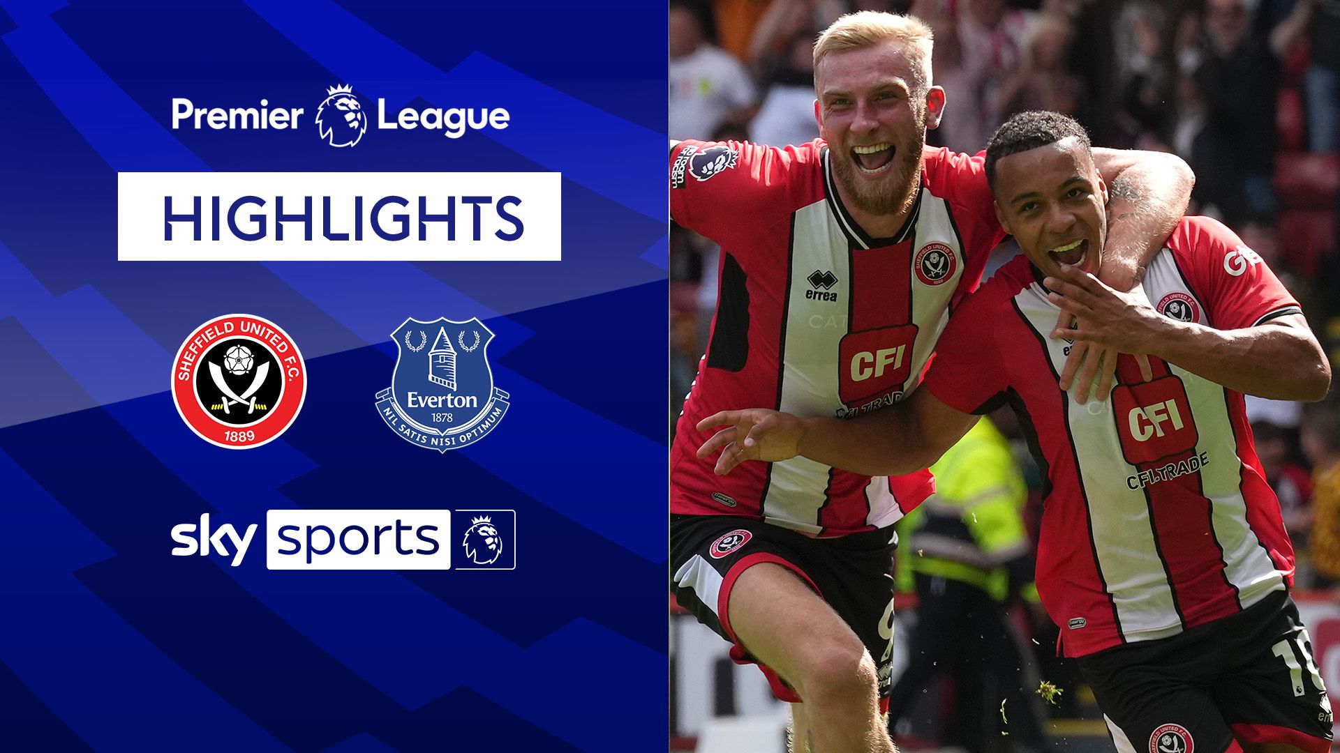 Sheff Utd on the board with Everton draw