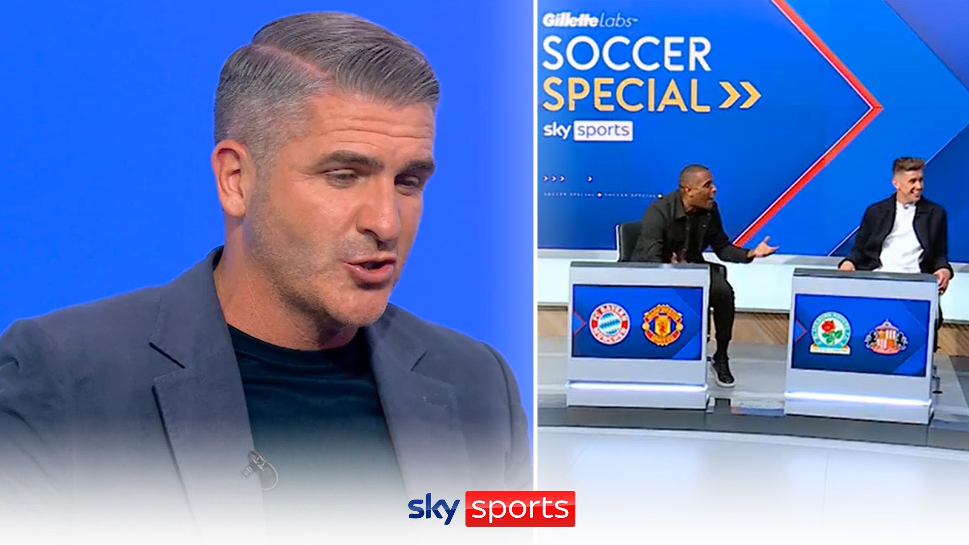 'Shut up Clinton!' | Morrison causes chaos as Munich hit Man Utd for four