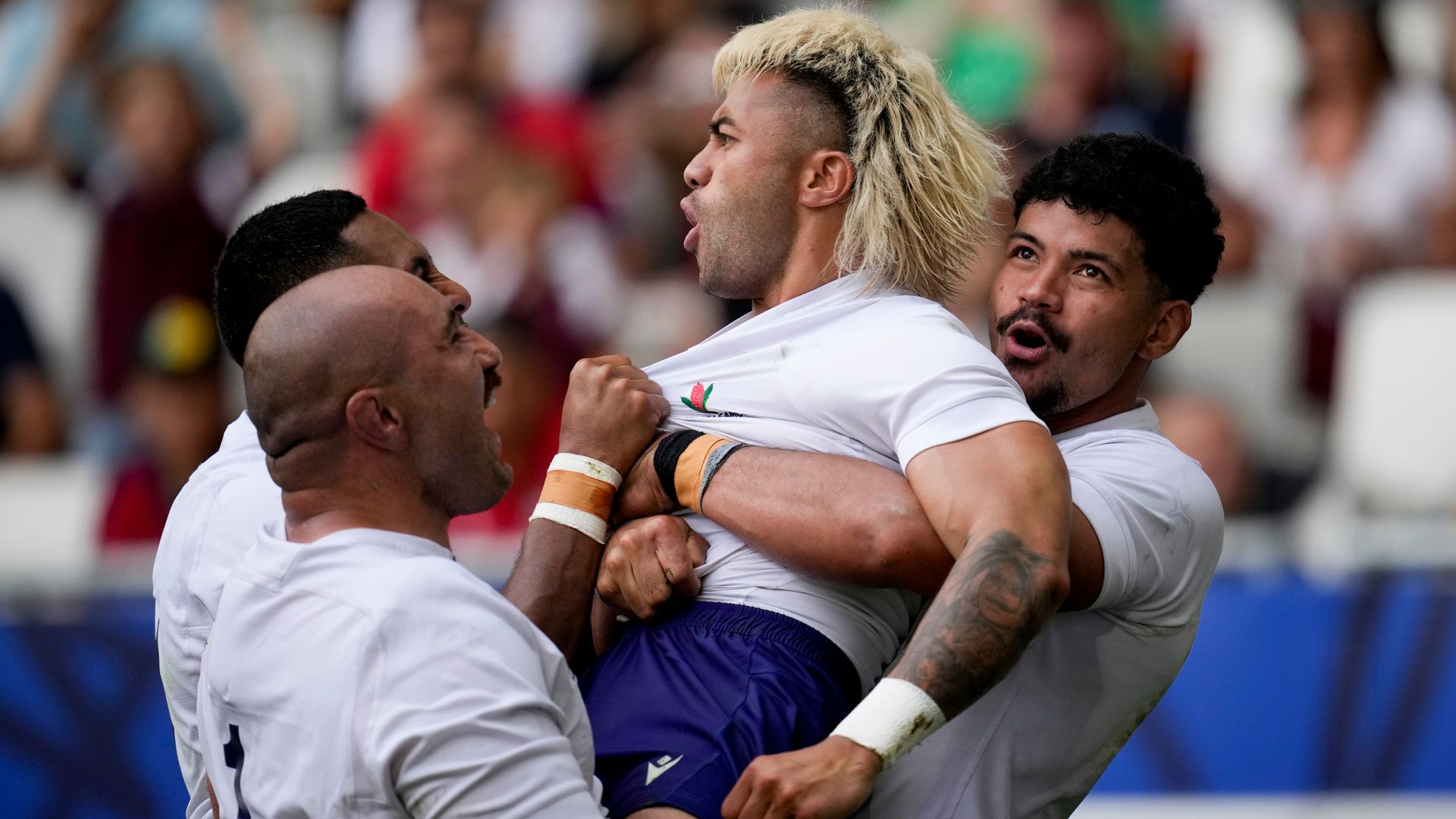 Samoa open World Cup campaign with bonus-point win over Chile