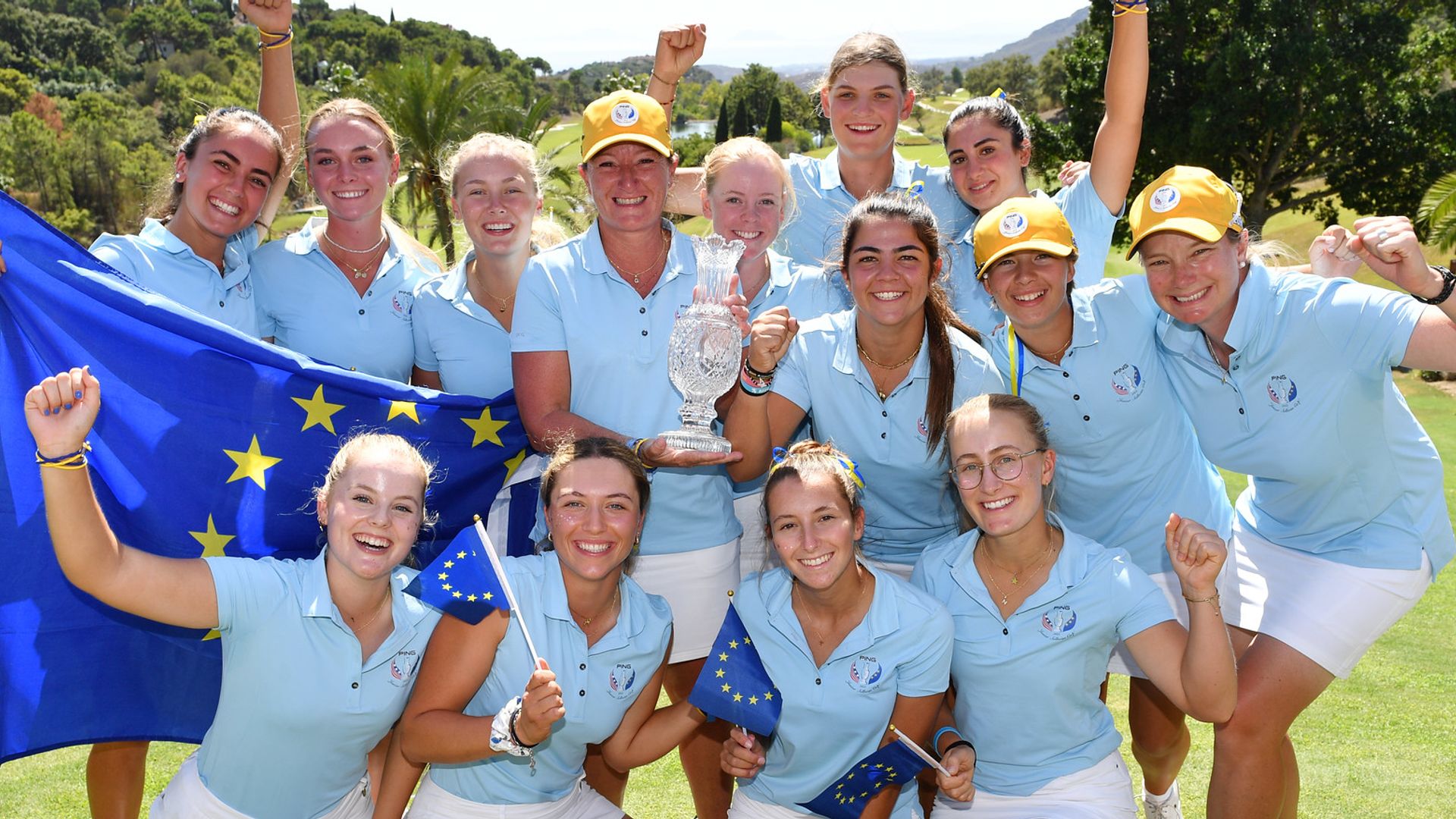 Team Europe make history with impressive Junior Solheim Cup win
