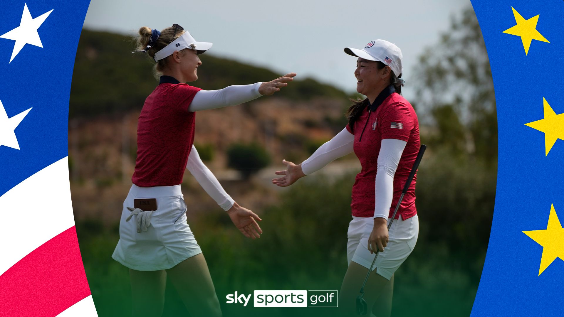Corpuz secures Team USA clean-sweep | USA dominate Friday foursomes