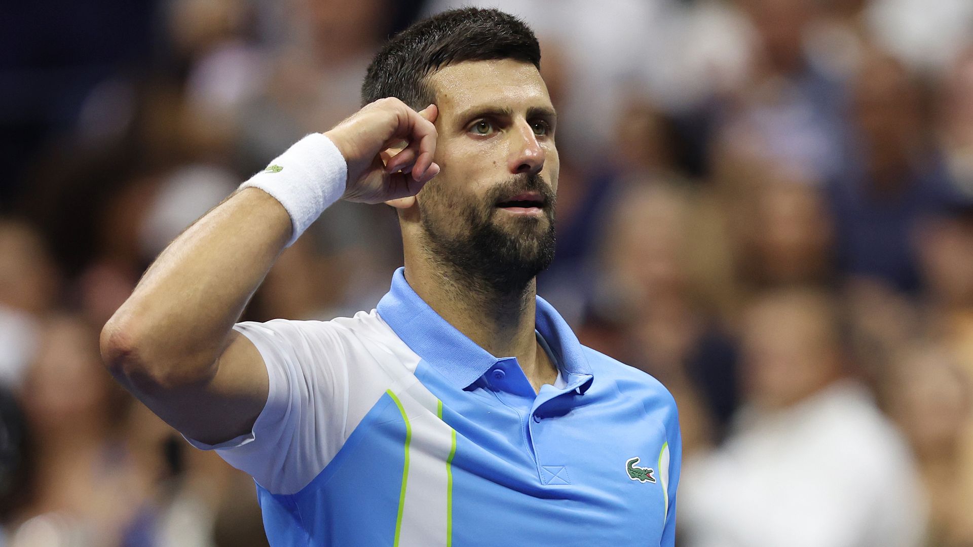 Djokovic shuts out Shelton to reach his 10th US Open final