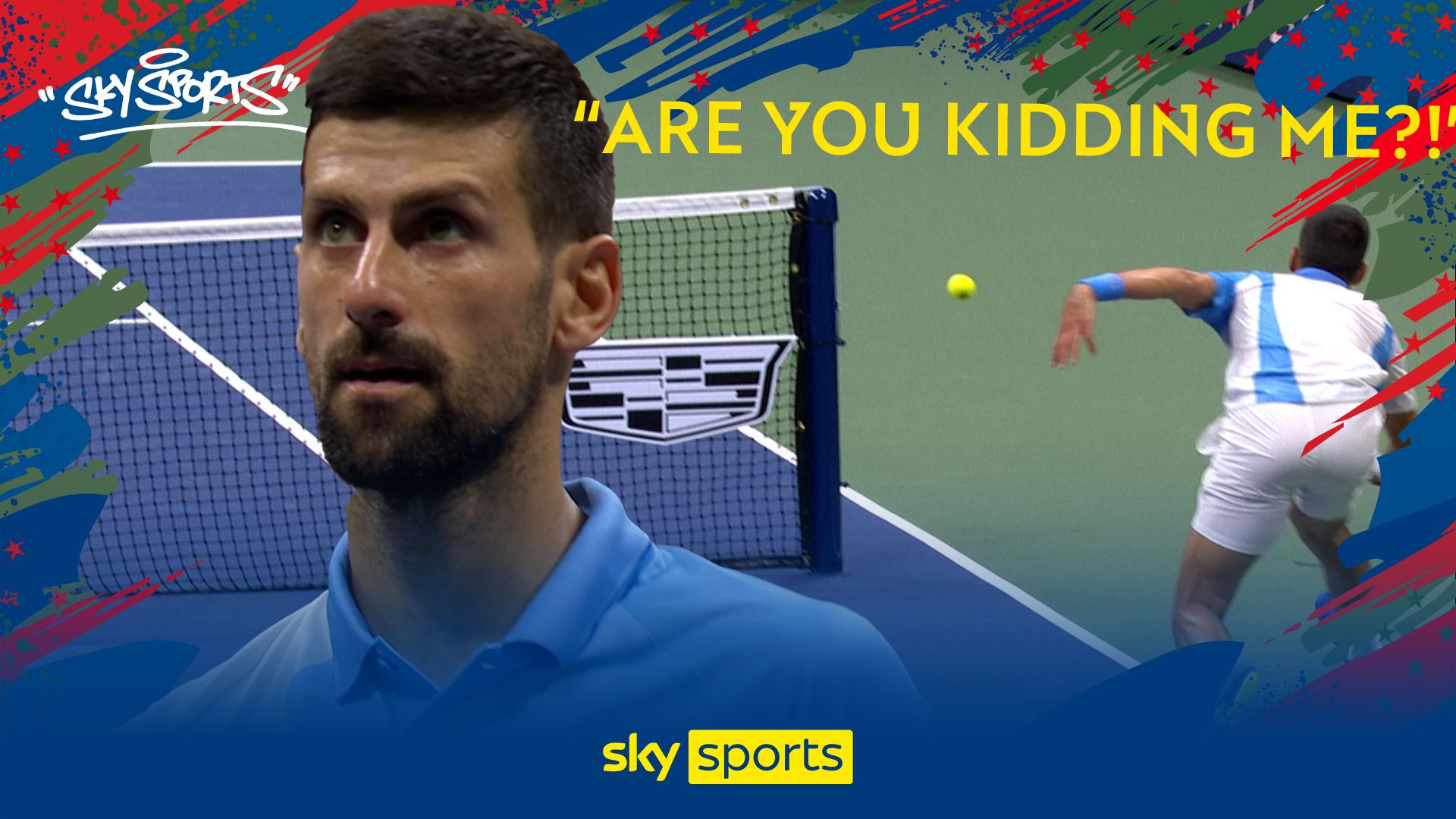 'Are you kidding me!?' | Djokovic hits absurd shot round the post
