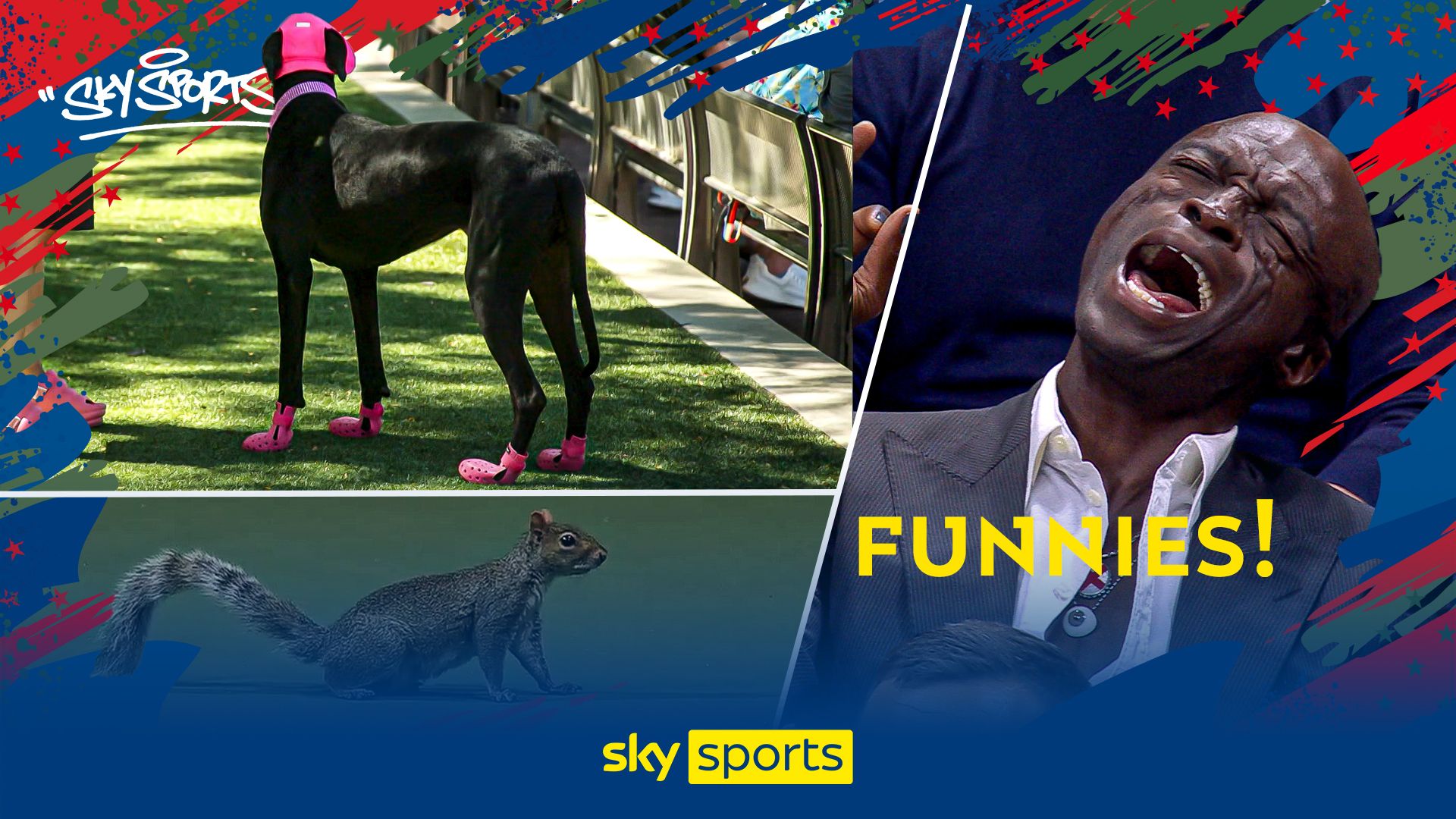 Singing, dancing... and squirrels! | Funniest moments of the US Open