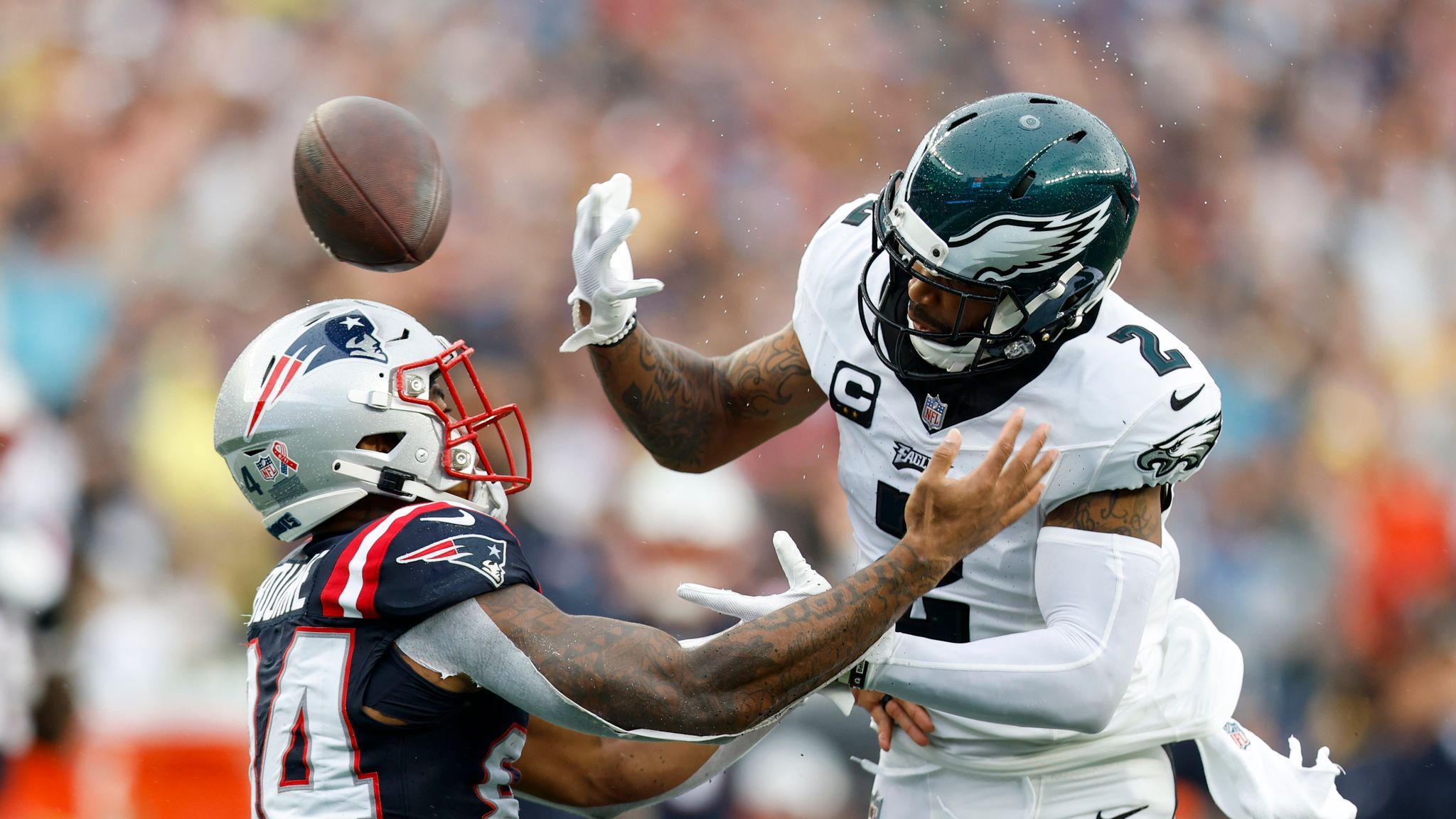 Philadelphia Eagles Win 25 – 20 New England Patriots NFL Kickoff