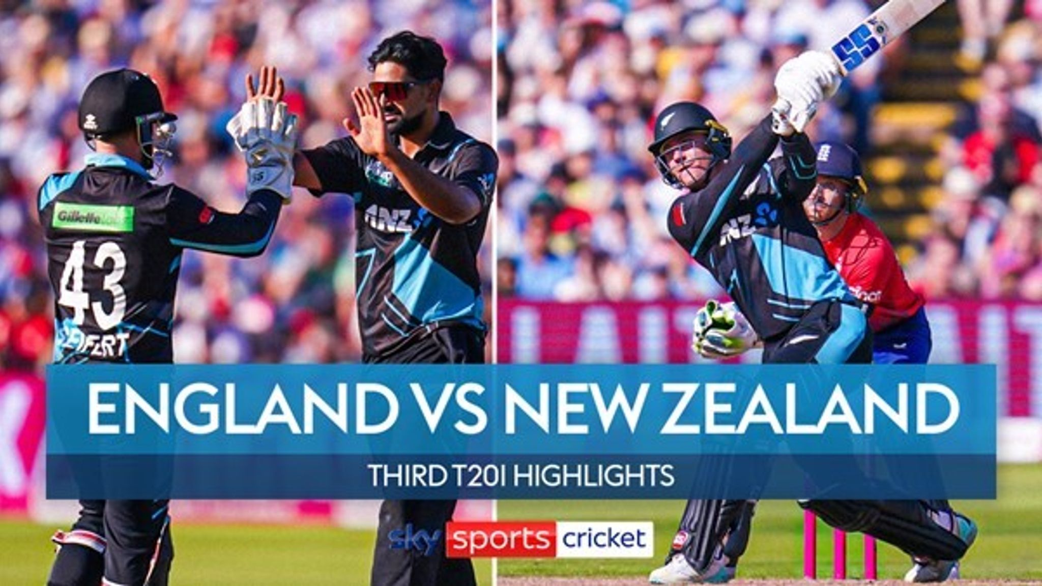 Highlights New Zealand take dominant T20 win over England Video Watch TV Show Sky Sports