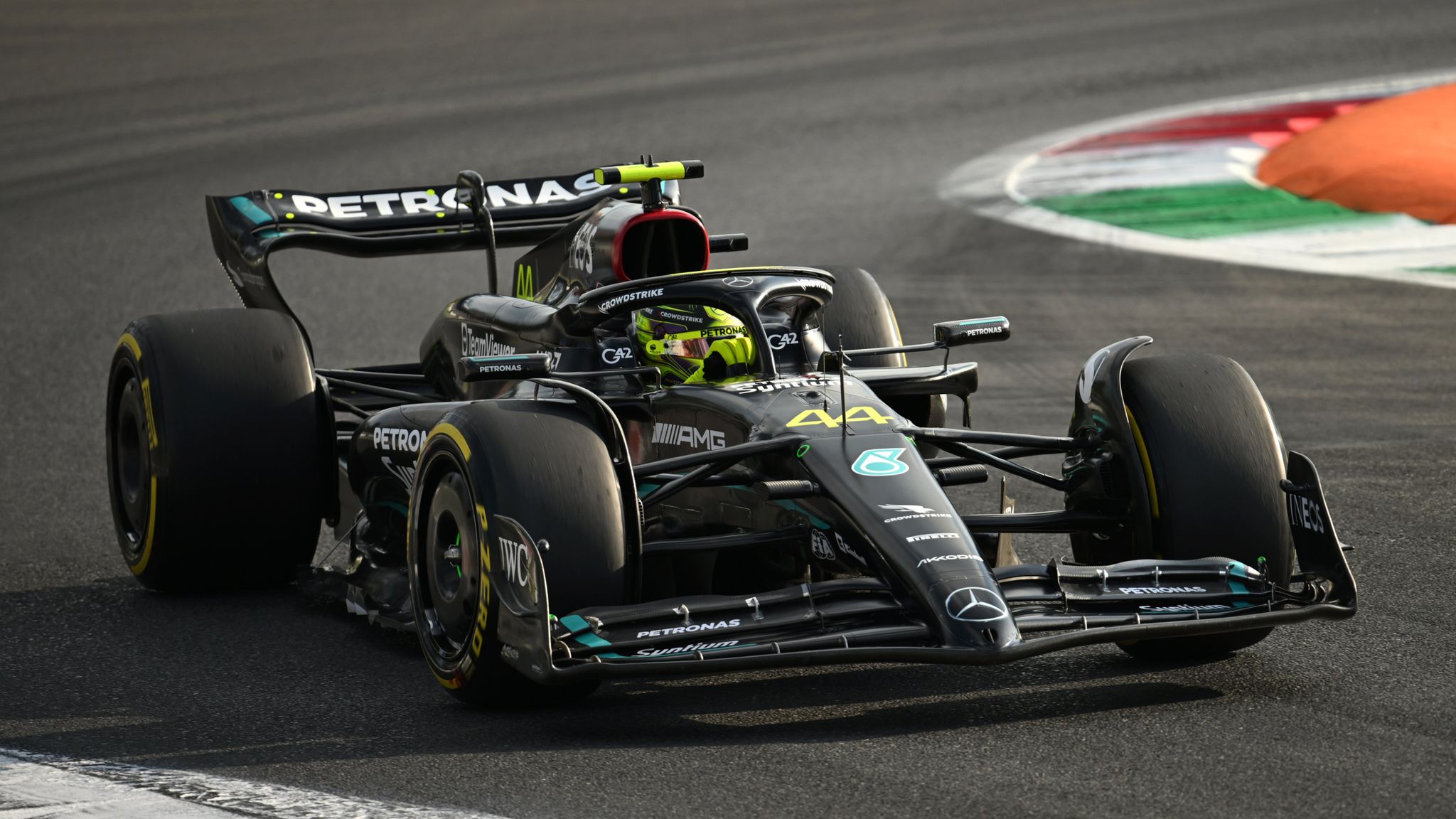 Italian GP Carlos Sainz leads Max Verstappen and Lewis Hamilton in Monza final practice ahead of qualifying F1 News