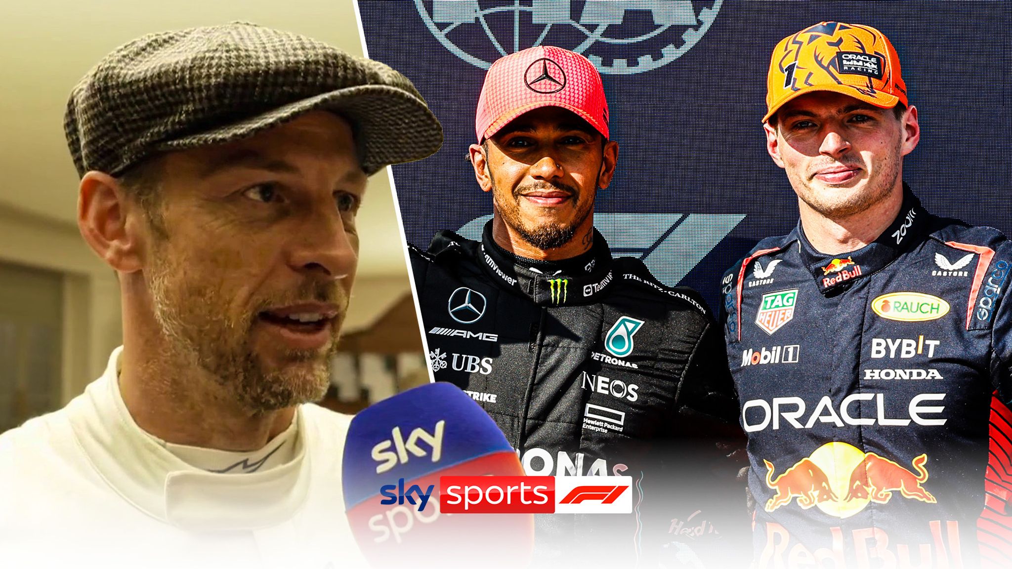Id be more fearful of Max Jenson Button weighs in on Max Verstappen-Lewis Hamilton debate Video Watch TV Show Sky Sports