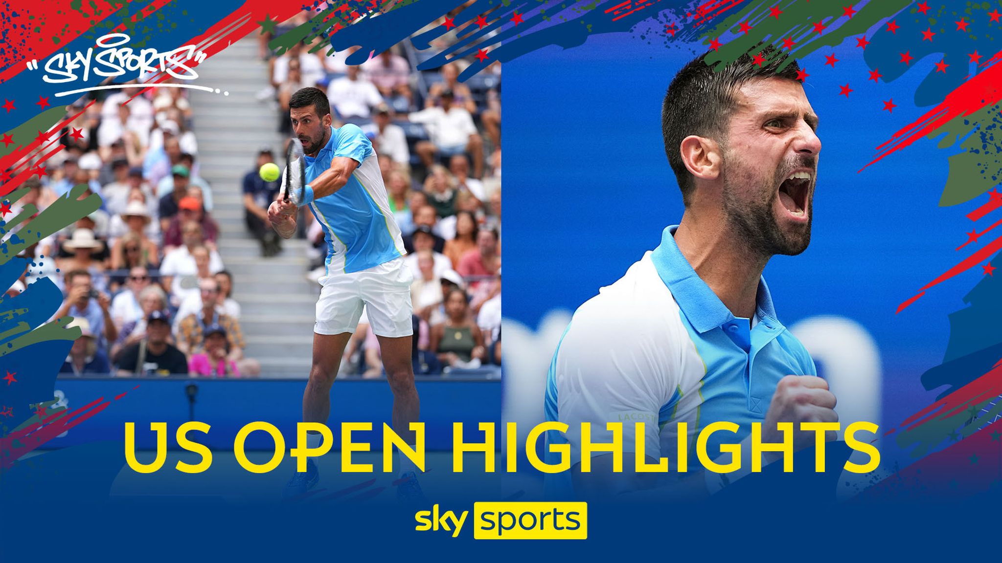 Novak Djokovic vs Taylor Fritz US Open Highlights Video Watch TV Show Sky Sports