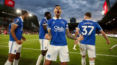 Everton picked up their first Premier League victory in London since May 2021