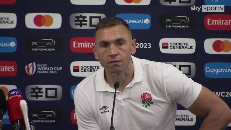 Kevin Sinfield has defended England's discipline and says Tom Curry's red card against Argentina was 'unfortunate'